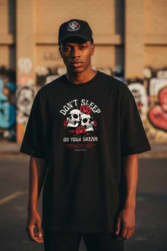 Don't Sleep On Your Dream Oversized Tee